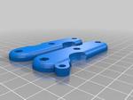 Swiss Army style keyring V2 with thumbnail cutouts