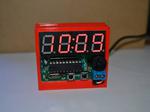 C51 4 Bits Digital Electronic Clock Desk Case / Stand