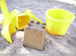 3D-printable sand play set