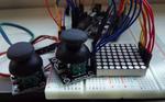 8 x 8 LED Pong with Arduino