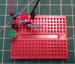 LED detects light