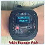 Arduino Watch With Altitude, Temperature, Compass And Pedometer!