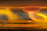 Printing transparent glass in 3-D