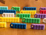 Customizable Bookshelf Keychain
