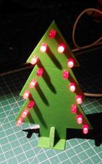 Christmas tree with LEDs Circuit