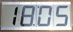 LCD clock with 4” display