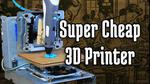 Super Cheap 3D Printer from CD-Rom Drives