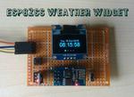 ESP8266 Weather Widget