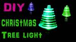 Make Rotating Christmas Tree Light Using LED’s and Toy Motor