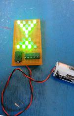 attiny2313 based electronic hourglass