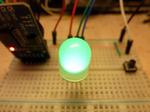Using a single RGB LED (or a LED strip) to show information: clock, thermometer and a weird communicator