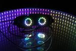 Flashy steampunk goggles