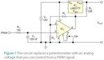 Control an LM317T with a PWM signal