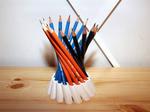 Hyperboloid pen holder