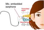 NEC develops biometrics technology that uses sound to distinguish individually unique ear cavity shape