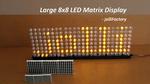Large 8x8 LED Matrix Display