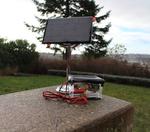 Solar Powered Remote Temperature Sensor
