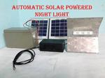 Automatic solar powered night light