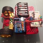 Robot radio RF with joystick