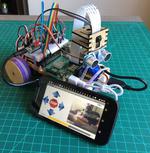 Mobile Station prototype for Environmental Data Capture (“a Mars Rover emulator”)