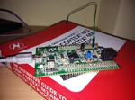 stm32f407 discovery board as a 100MHz FM transmitter using crystal feedback trick