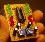 Vmetro de 5 led’s con AN6884