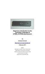 Beginners Introduction to the Assembly Language of ATMEL-AVR-Microprocessors