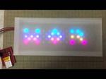 Display Colorful Message In Limited Resources