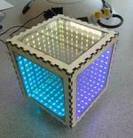 How to make an infinity mirror box