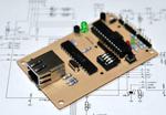 A credit card sized Ethernet Arduino compatable controller board