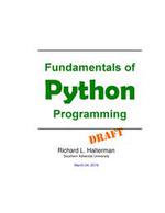 Fundamentals of Programming Python