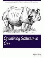 Optimizing Software in C++