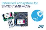 STM32F7 Microcontrollers from STMicroelectronics Expand Ecosystem with New Development Boards to Accelerate Embedded Design
