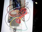 Arduino Ping pong with 8*8 Dot matrix & Max7219