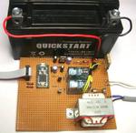 DIY electronic RFID Door Lock with Battery Backup