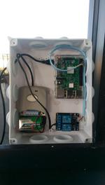 PIGate, web enabled garage door/gate opener