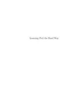 Learning Perl the Hard Way