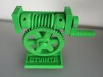 Globoid (Throated) Worm Drive Model