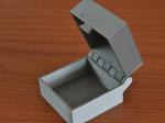 Hinged Box With Latch, Somewhat Parametric and Printable In One Piece