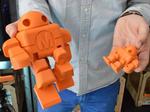 Maker Faire Robot Action Figure (Single file)