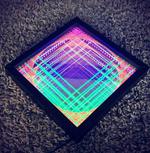 Infinity Mirror UV String Art