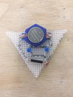 3D Printed Sewable Battery Holder