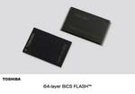 Toshiba Starts World’s First Sample Shipment of 64-Layer 3D Flash Memory