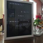 LED Weather Words Forecast