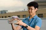 Sponge creates steam using ambient sunlight