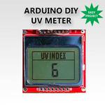 DIY UV meter With Arduino and a Nokia 5110 Display
