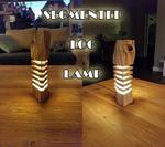 Segmented Log Lamp