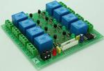 8 Channel Relay Board with onboard 5V regulator