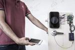 Secure passwords can be sent through your body, instead of air