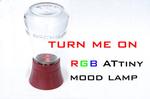 Turn me on, an ATtiny RGB mood lamp